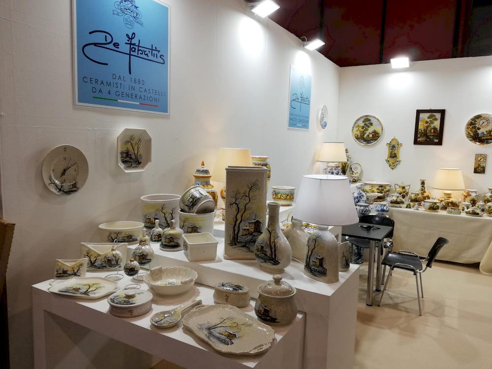 esposizione Fiera Vebo Napoli 2020 Ceramiche De Fabritiis